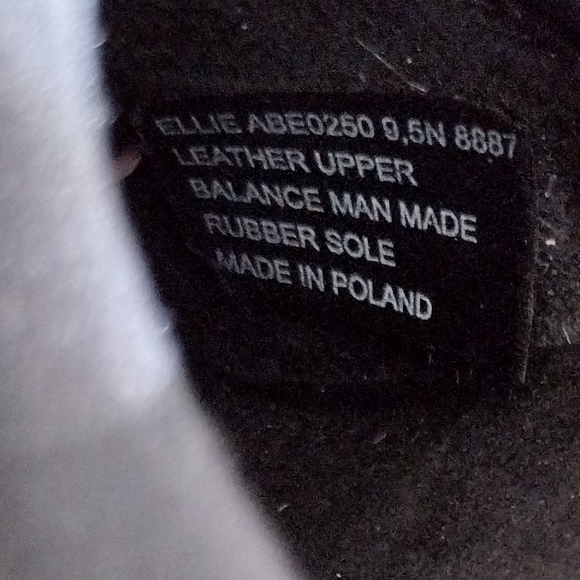 Abeo BioSystem "Ellie" Leather Burgundy/Black ABEO250 8887 Slip-ons Size 9.5N - Picture 3 of 8